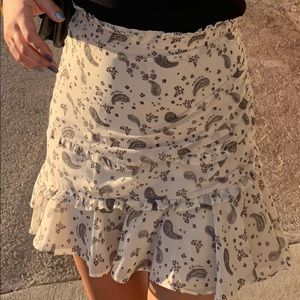 For love & Lemons Bandana Skirt